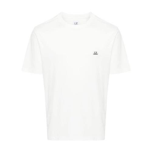 C.p. Company Vit Gaze T-shirt White, Herr