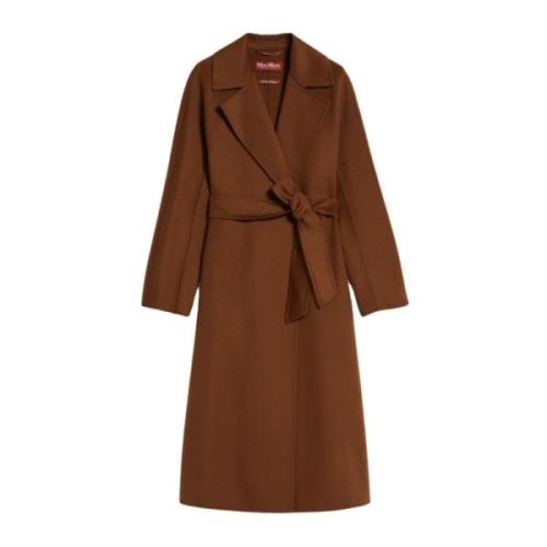 Max Mara Ylle och Kashmir Omlottrock Brown, Dam