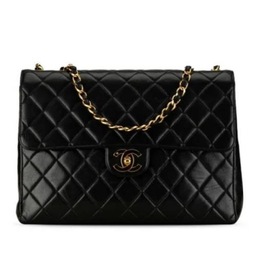 Chanel Vintage Pre-owned Laeder chanel-vskor Black, Dam