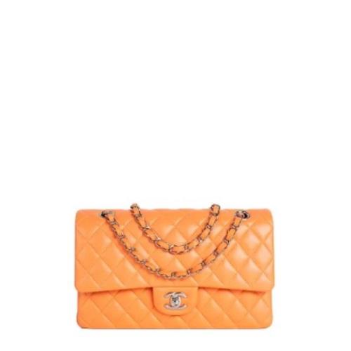 Chanel Vintage Pre-owned Laeder chanel-vskor Orange, Dam