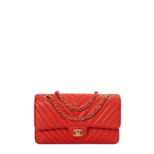 Chanel Vintage Pre-owned Laeder chanel-vskor Orange, Dam