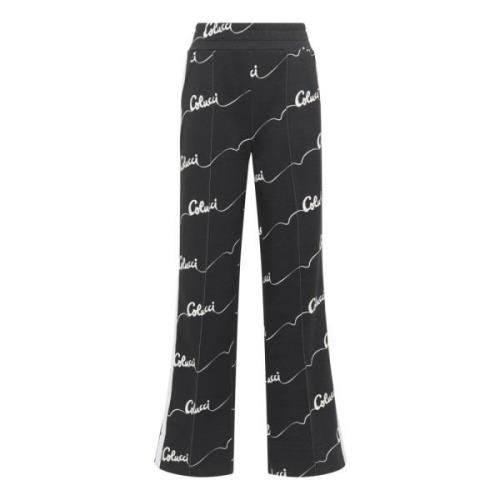 Carlo Colucci Vida Ben Sweatpants Di Vita Black, Dam