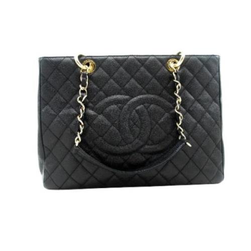 Chanel Vintage Pre-owned Laeder chanel-vskor Black, Dam