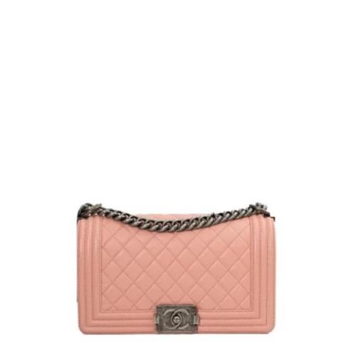 Chanel Vintage Pre-owned Laeder chanel-vskor Pink, Dam