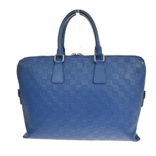 Louis Vuitton Vintage Pre-owned Canvas louis-vuitton-vskor Blue, Herr