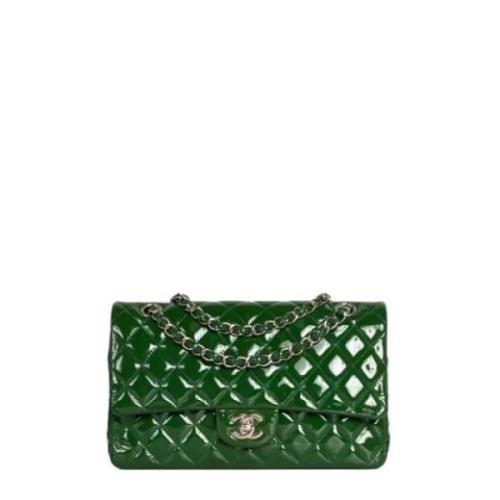 Chanel Vintage Pre-owned Laeder chanel-vskor Green, Dam