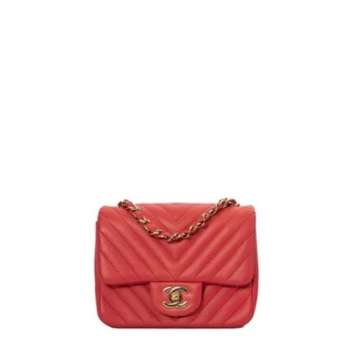 Chanel Vintage Pre-owned Laeder chanel-vskor Pink, Dam