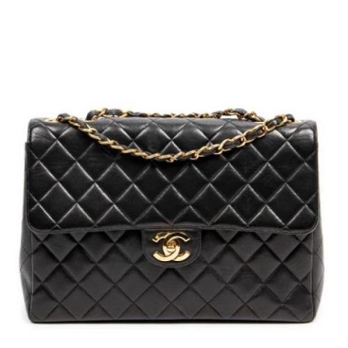 Chanel Vintage Pre-owned Laeder chanel-vskor Black, Dam