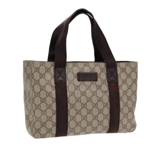 Gucci Vintage Pre-owned Laeder handvskor Beige, Dam