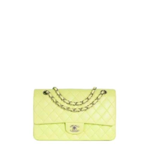 Chanel Vintage Pre-owned Laeder chanel-vskor Green, Dam