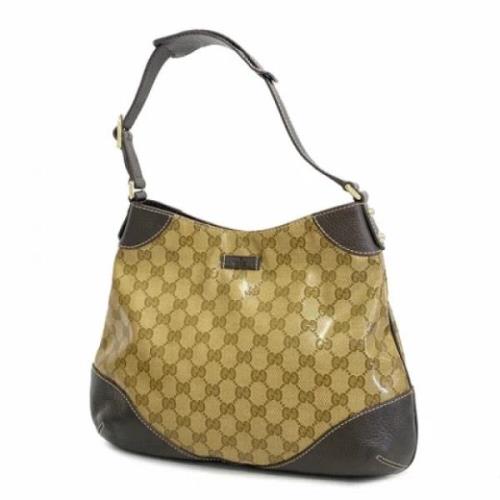 Gucci Vintage Pre-owned Laeder gucci-vskor Beige, Dam