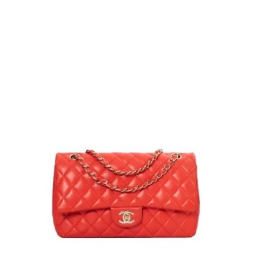 Chanel Vintage Pre-owned Laeder chanel-vskor Red, Dam