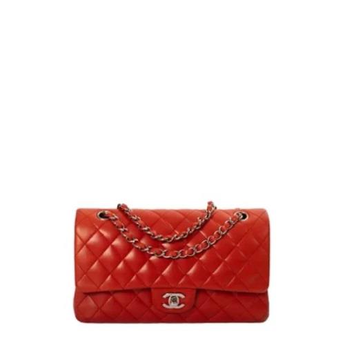 Chanel Vintage Pre-owned Laeder chanel-vskor Red, Dam