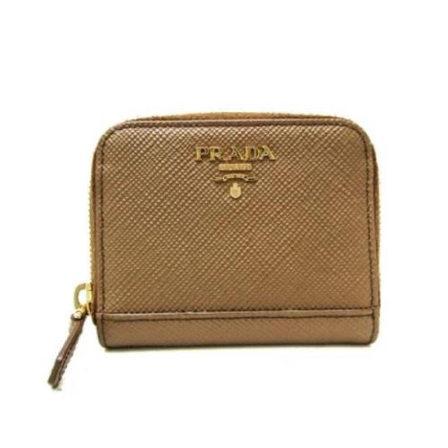 Prada Vintage Pre-owned Laeder plnbcker Brown, Dam