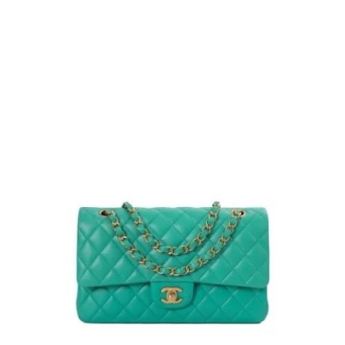 Chanel Vintage Pre-owned Laeder chanel-vskor Green, Dam