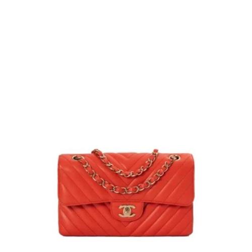 Chanel Vintage Pre-owned Laeder chanel-vskor Orange, Dam