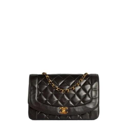 Chanel Vintage Pre-owned Laeder chanel-vskor Black, Dam