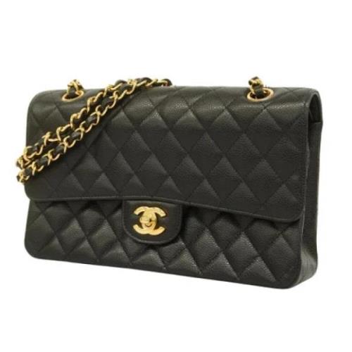 Chanel Vintage Pre-owned Laeder chanel-vskor Black, Dam