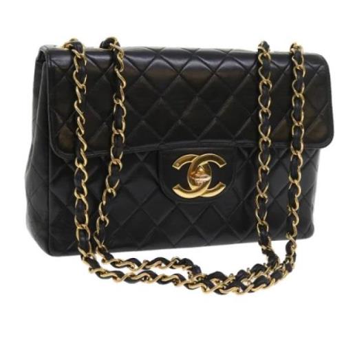 Chanel Vintage Pre-owned Laeder chanel-vskor Black, Dam