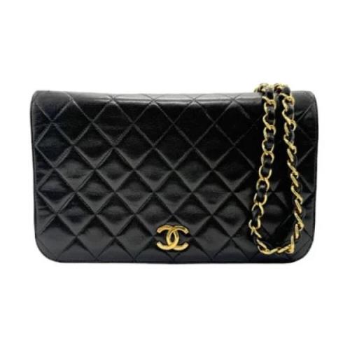 Chanel Vintage Pre-owned Laeder chanel-vskor Black, Dam