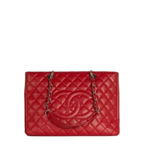 Chanel Vintage Pre-owned Laeder chanel-vskor Red, Dam