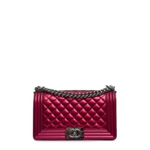 Chanel Vintage Pre-owned Laeder chanel-vskor Pink, Dam