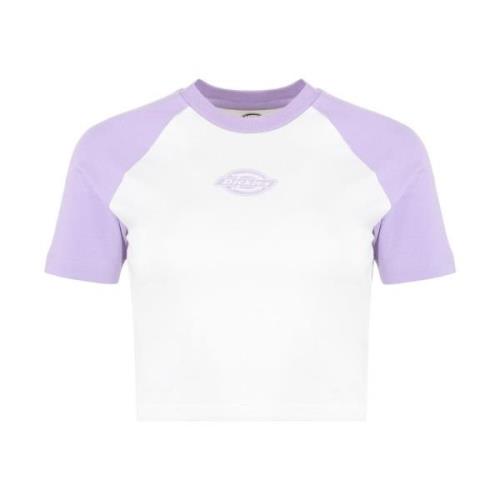 Dickies Vit Crop Top - Sodaville Purple, Dam