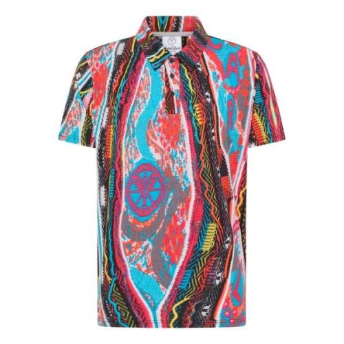 Carlo Colucci Polo Shirts Multicolor, Herr