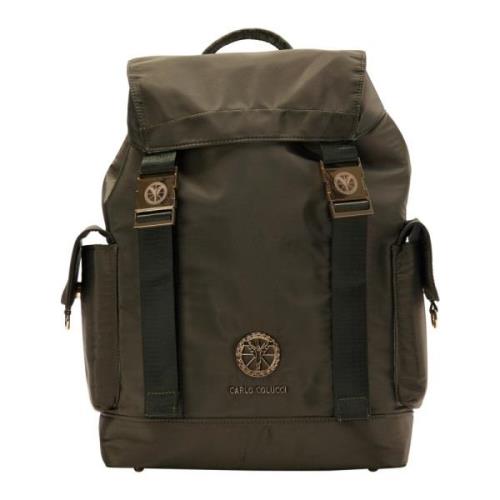 Carlo Colucci Backpacks Green, Unisex