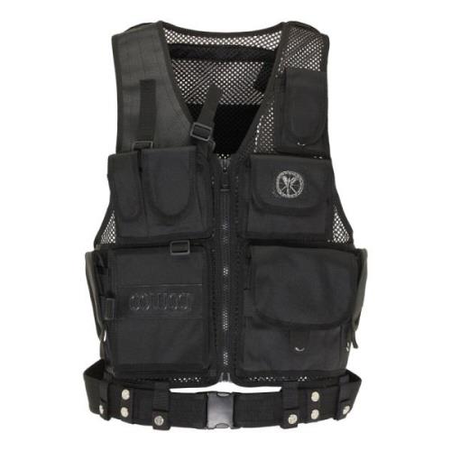 Carlo Colucci Vests Black, Herr