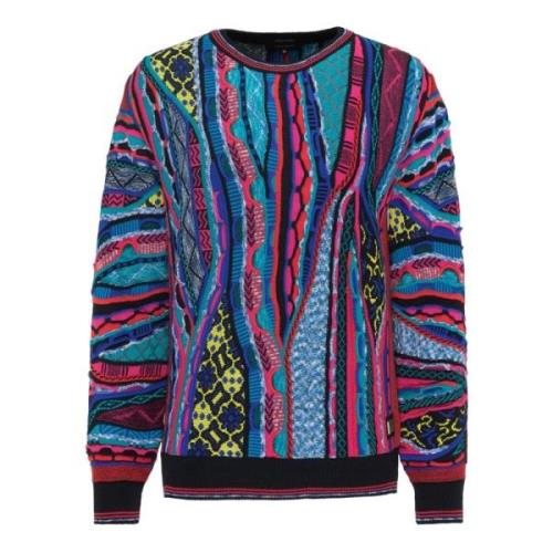 Carlo Colucci Färgglad Edizione Pullover Multicolor, Herr