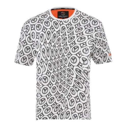 Carlo Colucci Unik Monogram DaMolin T-shirt Multicolor, Herr