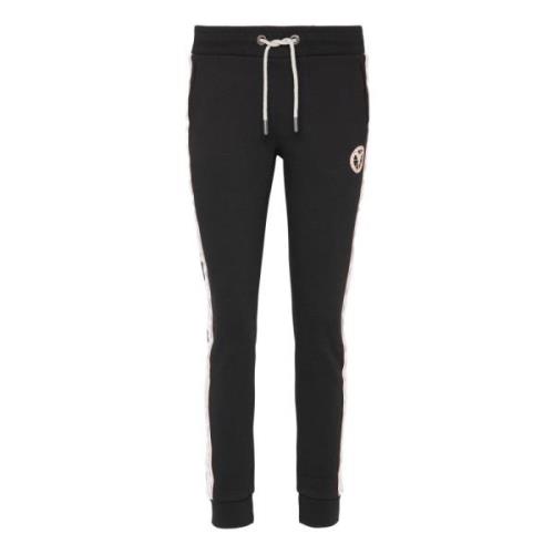 Carlo Colucci Unika Kvinnors Sweatpants Catilla Black, Dam