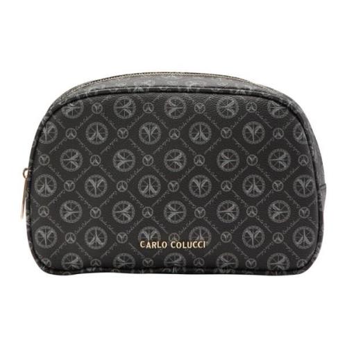 Carlo Colucci Toilet Bags Black, Herr