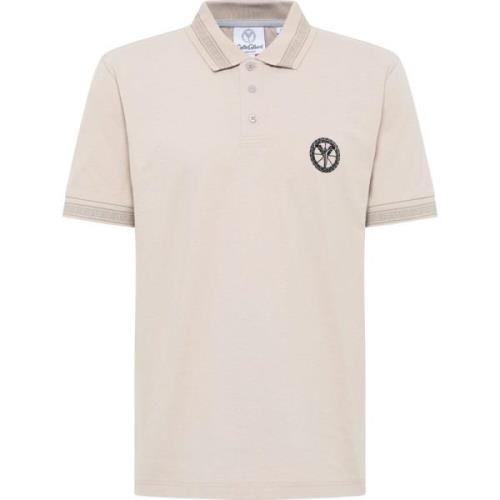 Carlo Colucci Tidlös attraktion Polo Shirts för män Beige, Herr