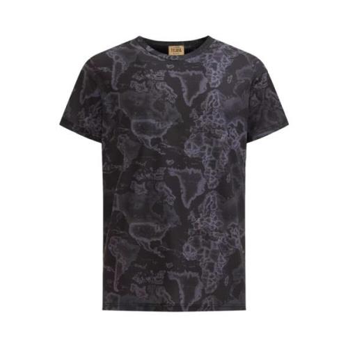 Alviero Martini 1a Classe Svarta T-shirts och Polos Black, Herr