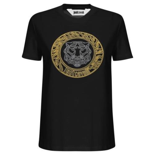 Just Cavalli T-shirts och Polos Black, Dam