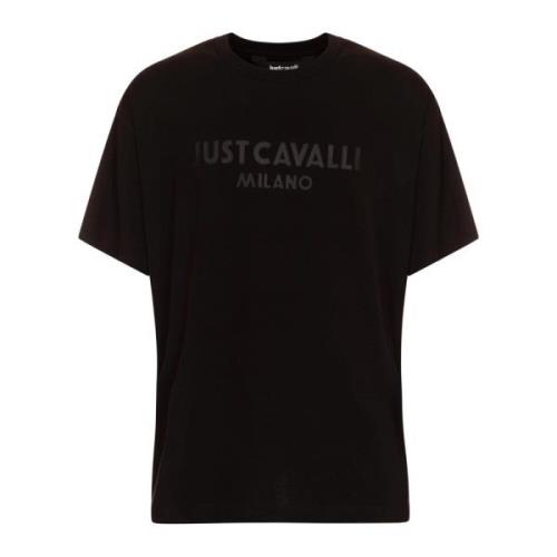 Just Cavalli T-shirts och Polos Black, Herr