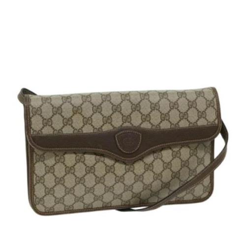 Gucci Vintage Pre-owned Laeder gucci-vskor Beige, Dam