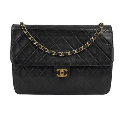 Chanel Vintage Pre-owned Laeder chanel-vskor Black, Dam