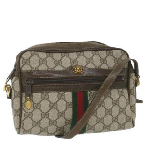 Gucci Vintage Pre-owned Laeder gucci-vskor Brown, Dam