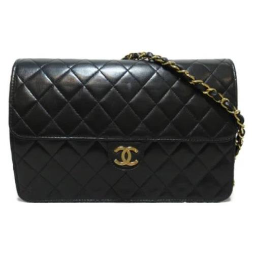 Chanel Vintage Pre-owned Laeder chanel-vskor Black, Dam