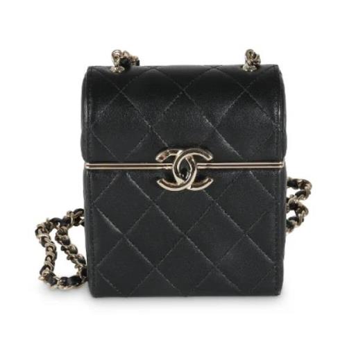 Chanel Vintage Pre-owned Laeder handvskor Black, Dam