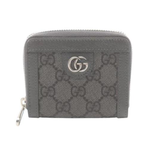 Gucci Vintage Pre-owned Laeder plnbcker Gray, Dam