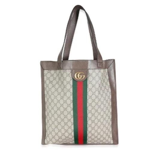 Gucci Vintage Pre-owned Laeder gucci-vskor Beige, Dam