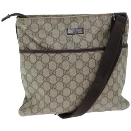 Gucci Vintage Pre-owned Laeder gucci-vskor Beige, Dam