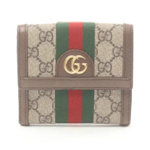 Gucci Vintage Pre-owned Laeder plnbcker Multicolor, Dam