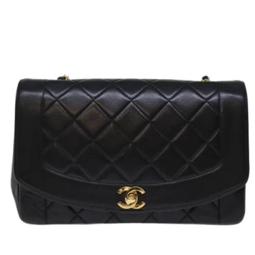 Chanel Vintage Pre-owned Laeder chanel-vskor Black, Dam