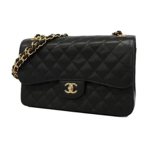 Chanel Vintage Pre-owned Laeder chanel-vskor Black, Dam