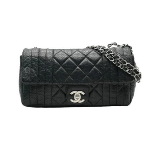 Chanel Vintage Pre-owned Laeder chanel-vskor Black, Dam